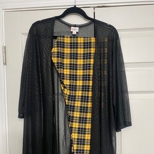 Lularoe Lindsey and leggings